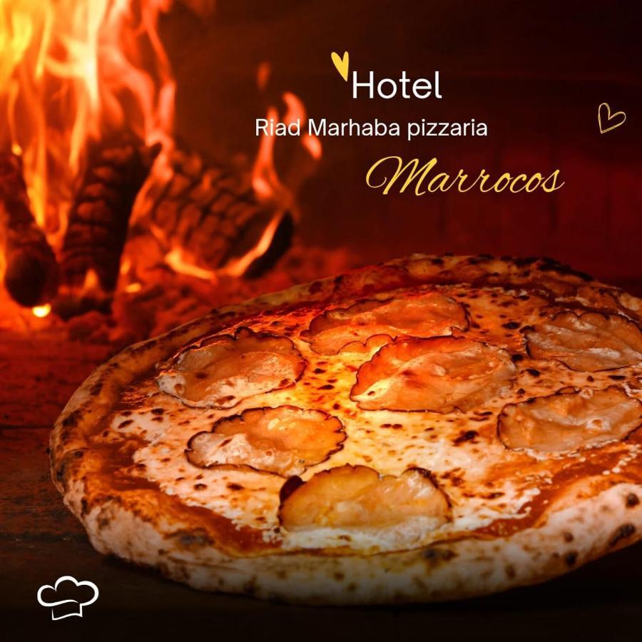 Riad Pizzeria Marhaba Hotel Akhendachou n'Ait Ouffi Exterior photo